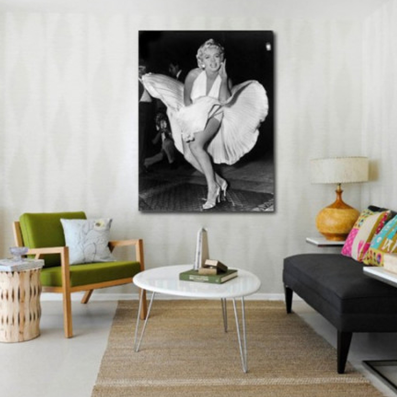 Πίνακας σε καμβά Marilyn Monroe κλασσική σκηνή